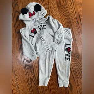 Baby GAP Minnie Mouse Track Suit size 3T